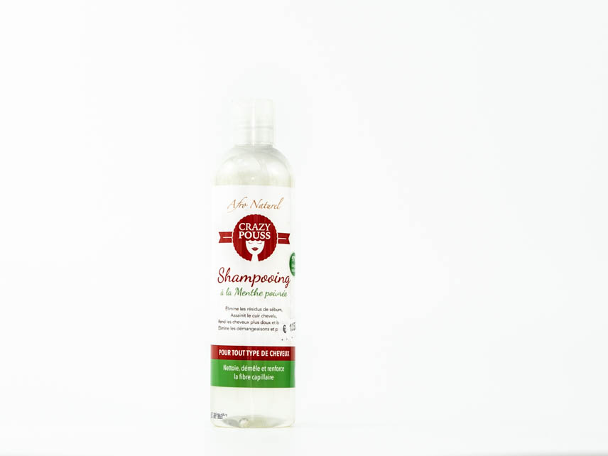CRAZY POUSS SHAMPOOING à la menthe poivrée   F