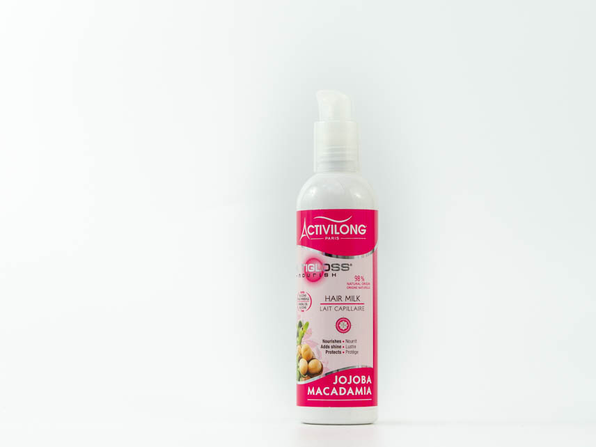 ACTIVILONG  ACTIGLOSS Lait capillaire jojoba &amp; macadamia   F