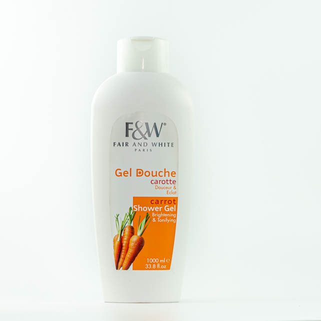 Fair &amp; white gel douche  carotte