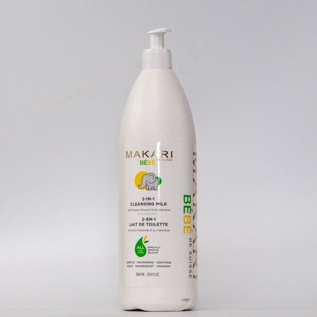 MAKARI BEBE Lait de toilette 2-en-1        f