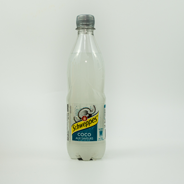 SCHWEPPES COCO AUX SAVEURS DE NOIX DE COCO        F
