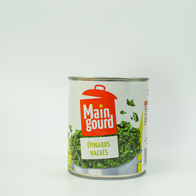EPINARDS HACHES MAIN GOURD    F