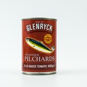 PILCHARDES ATLANTIQUE GLENRYCK A LA SAUCE TOMATE       F