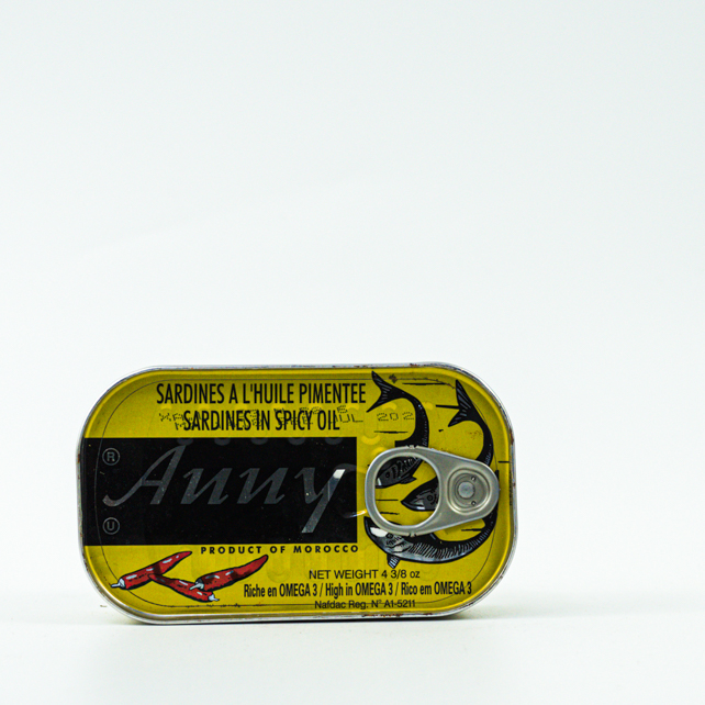 SARDINE A L'HUILE DE PIMENT         F
