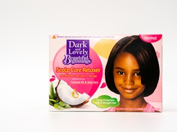 DARK&amp;LOVELY BEAUTIFUL BEGINNINGS SCALP CARE RELAXER NORMAL COCONUT OIL &amp; ALOE VERA       F
